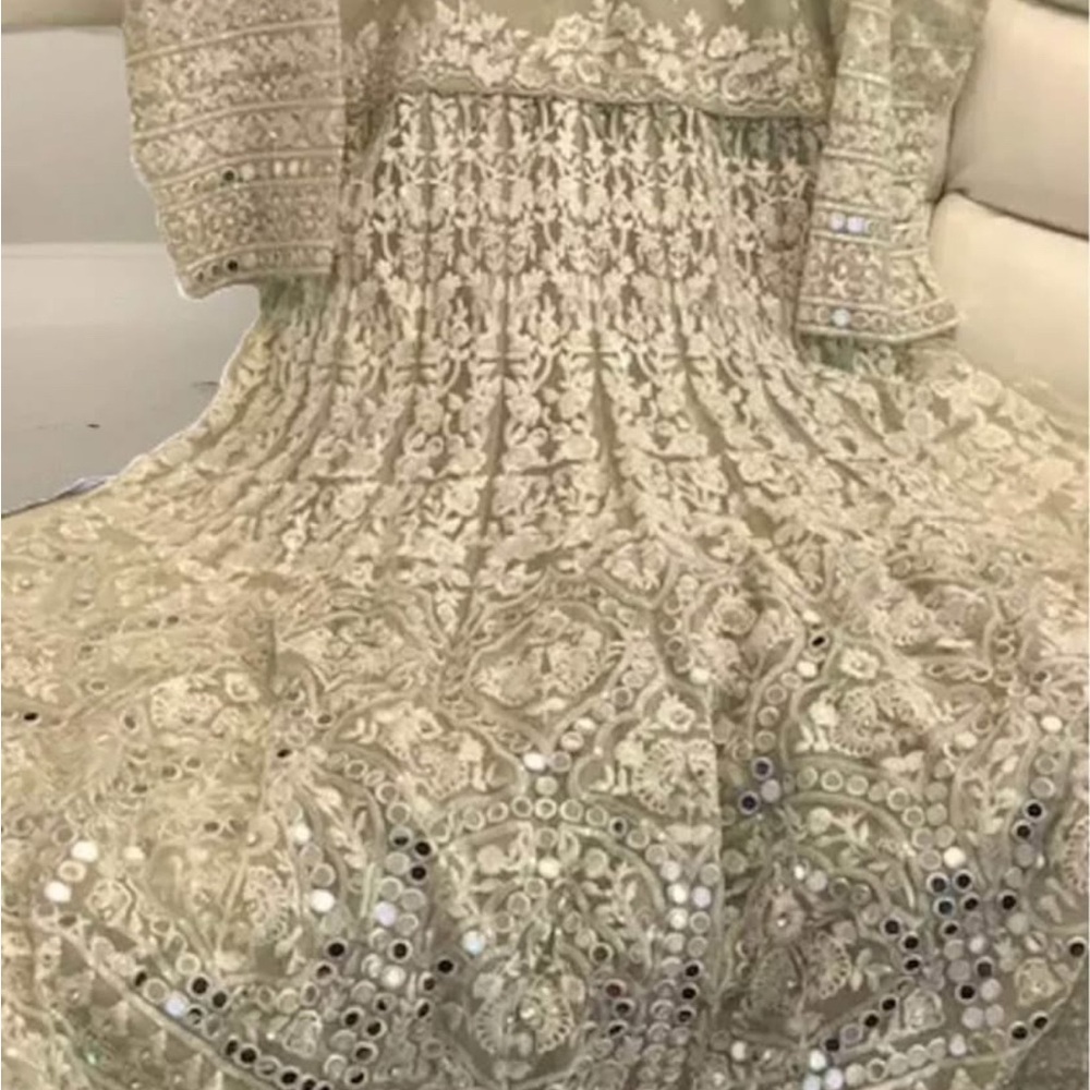 Pakistani Four pieces MAXI dress.Embroidery and Mirror work.Size X large.